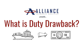 Duty Drawback Regulations